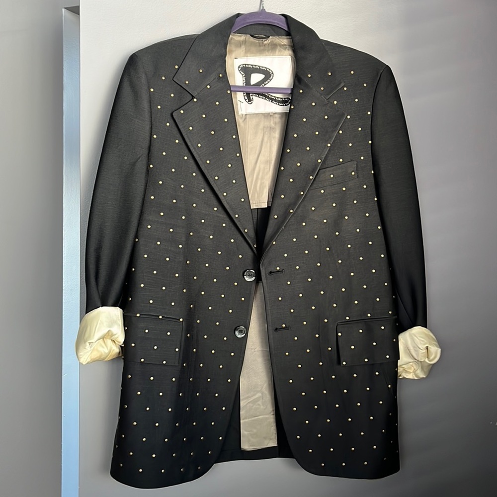Riley oversized studded blazer